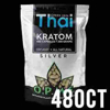Picture of O.p.m.s silver capsules 480ct 288g - Green vein thai