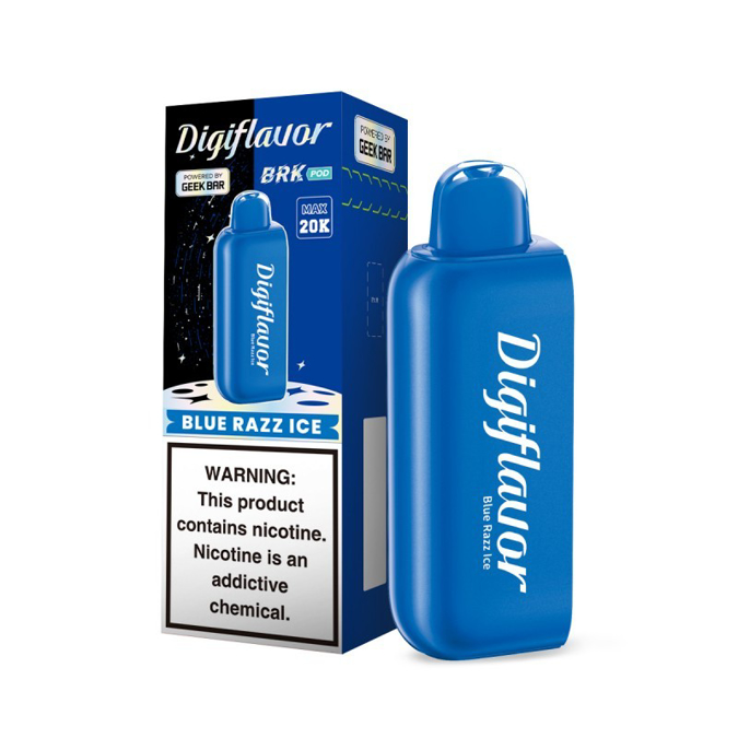 Picture of Digi Flavor 20K Pod-Blue Razz Ice