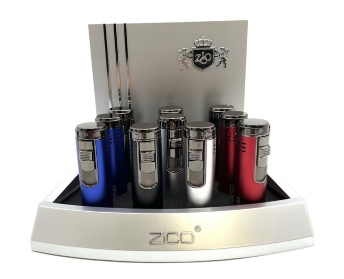Picture of ZD74 Zico Lighter w Cig Cutter 10CT