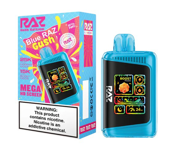 Picture of Raz LTX 25KPuffs Blue Raz Gush