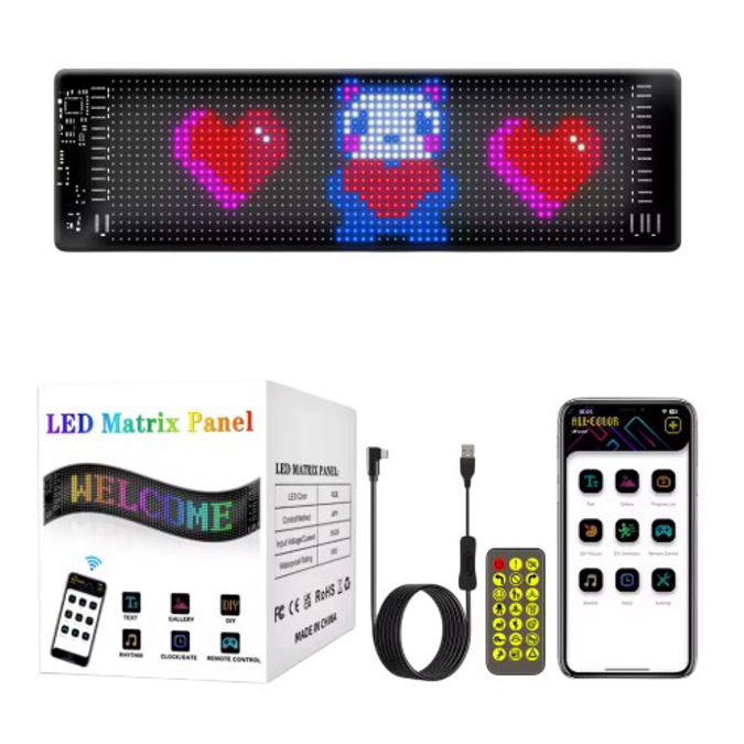 Picture of Vertex Soft Flexible Small Programmable LED 16X96