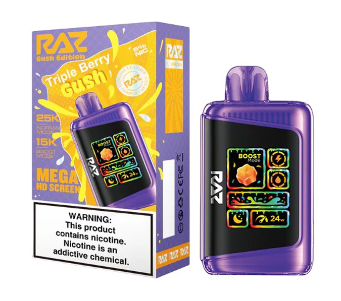Picture of Raz LTX 25KPuffs Triple Berry Gush