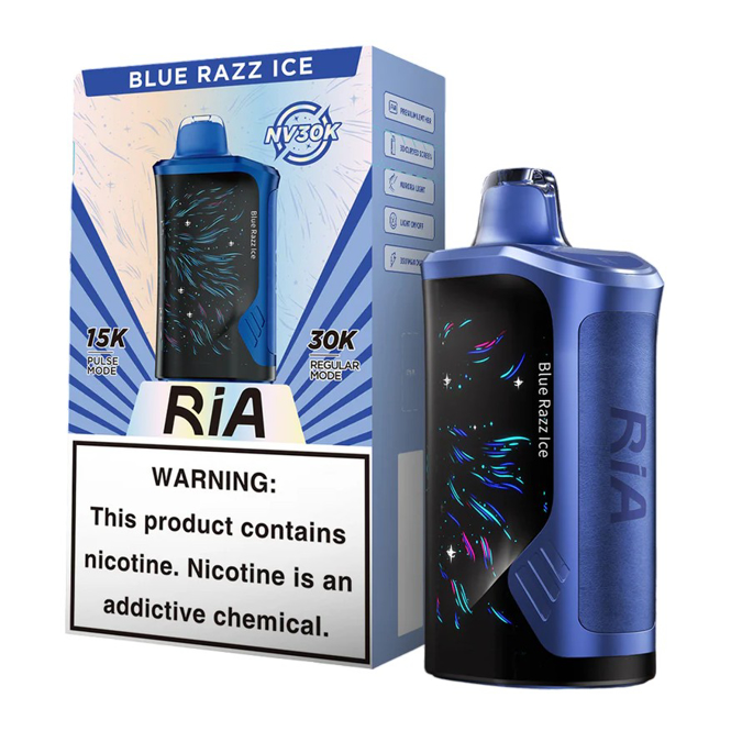 Picture of RIA 30KPuffs-Blue Razz Ice