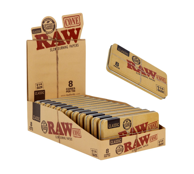 Picture of Raw Cones - 1 1/4 8pk 12ct