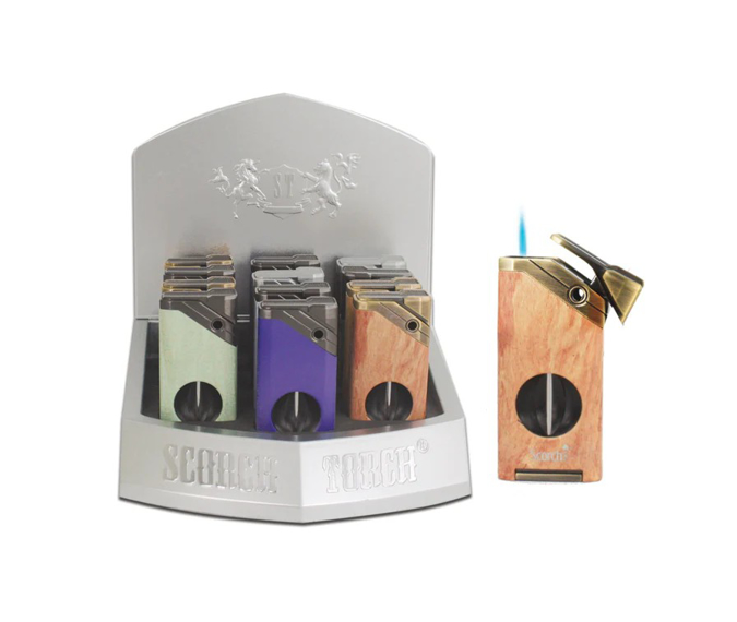 Picture of 61837 Scorch Torch Lighter w Built In Cigar Cutter