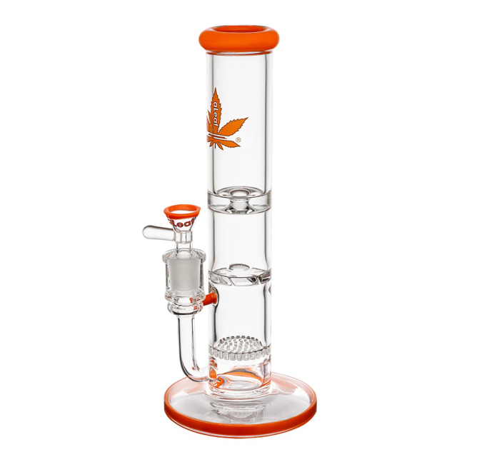 Picture of Aleaf Glass 8.5in Water Pipe AL6218