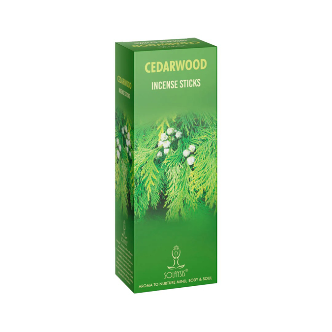 Picture of Solaysis Incense-Cedarwood 6CT