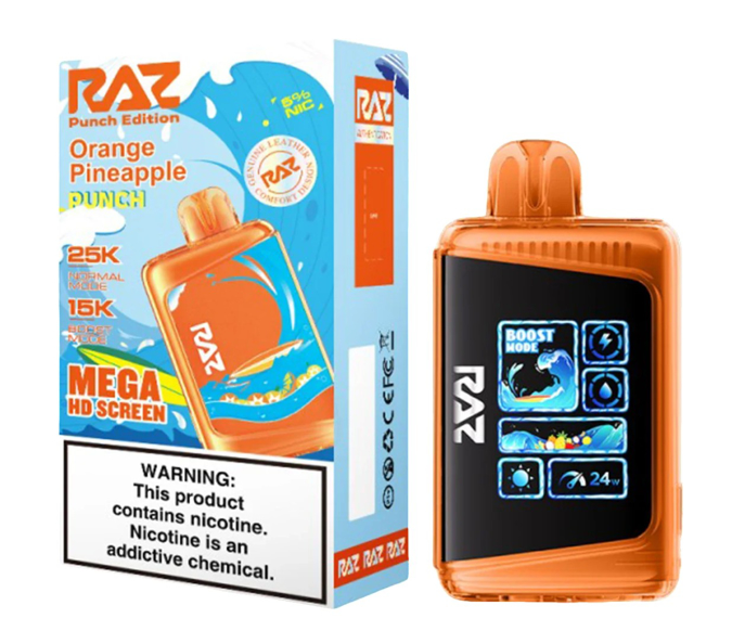Picture of Raz LTX 25KPuffs Orange Pineapple Punch