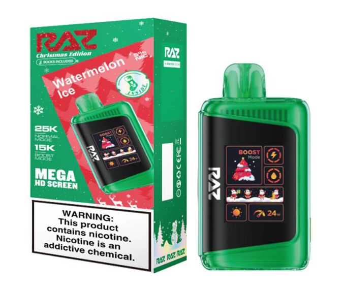 Picture of Raz LTX 25KPuffs Watermelon Ice CE