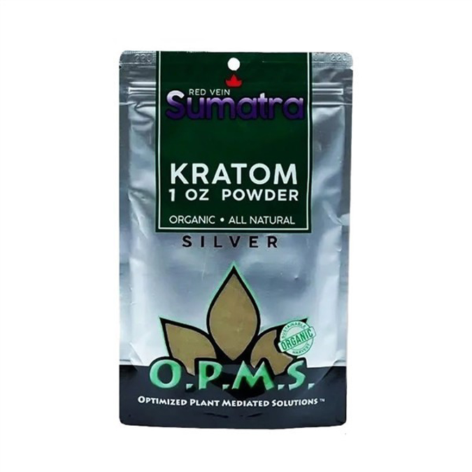Picture of O.P.M.S silver powder 1oz - Red vein sumatra