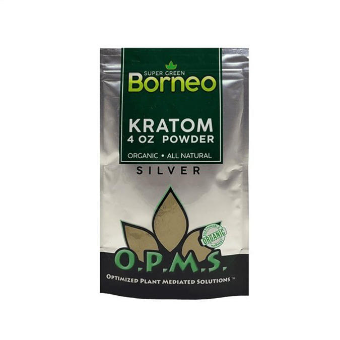 Picture of O.P.M.S silver powder 4oz - Super green borneo
