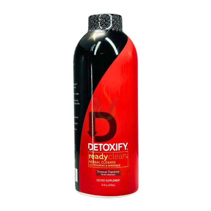 Picture of Detoxify Ready Clean Black 16OZ -Tropical Flavored