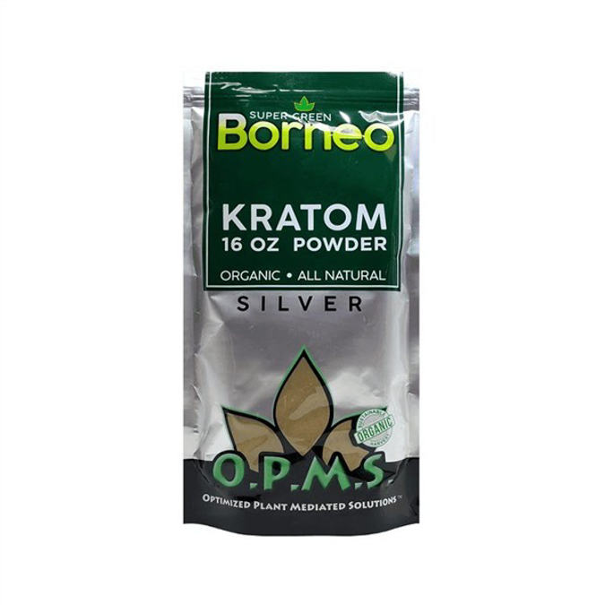 Picture of O.P.M.S Silver powder 16OZ - SUPER GREEN BORNEO