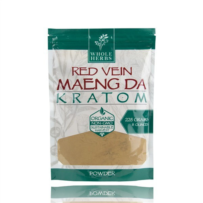 Picture of Wholeherbs Kratom powder 8oz - Red vein maeng da