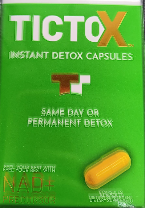 Picture of TICTOX DETOX CAPS 6CT - GREEN