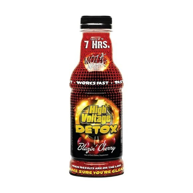 Picture of HIGH VOLTAGE DETOX  BLAZIN CHERRY 16 OZ 