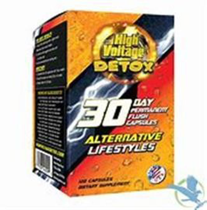 Picture of HIGH VOLTAGE DETOX 30 DAY PERM FLUSH 120 CAP (6CT BOX)