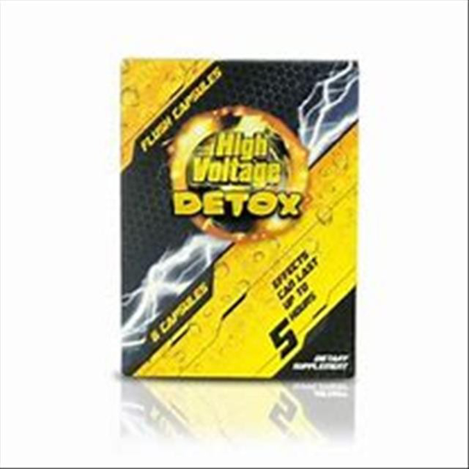 Picture of HIGH VOLTAGE DETOX FAST FLUSH CAPSULES (6CT BOX)
