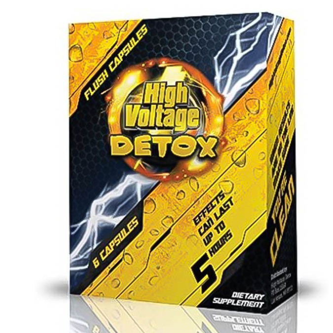 Picture of HIGH VOLTAGE DETOX FAST FLUSH CAPSULES (SINGLE)