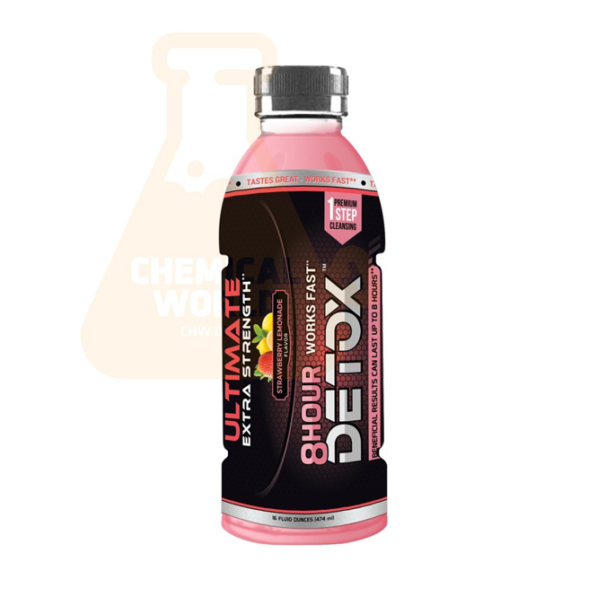 Picture of 8 HOUR DETOX ULTIMATE EXTRA STRENGTH 16OZ - STRAWBERRY LEMONADE