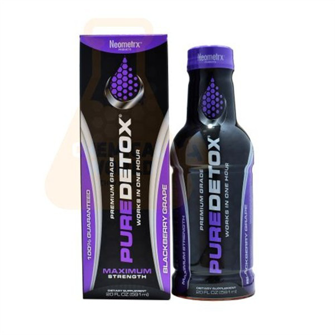 Picture of PURE DETOX MAXIMUM STRENGTH 20OZ - BLACKBERRY GRAPE