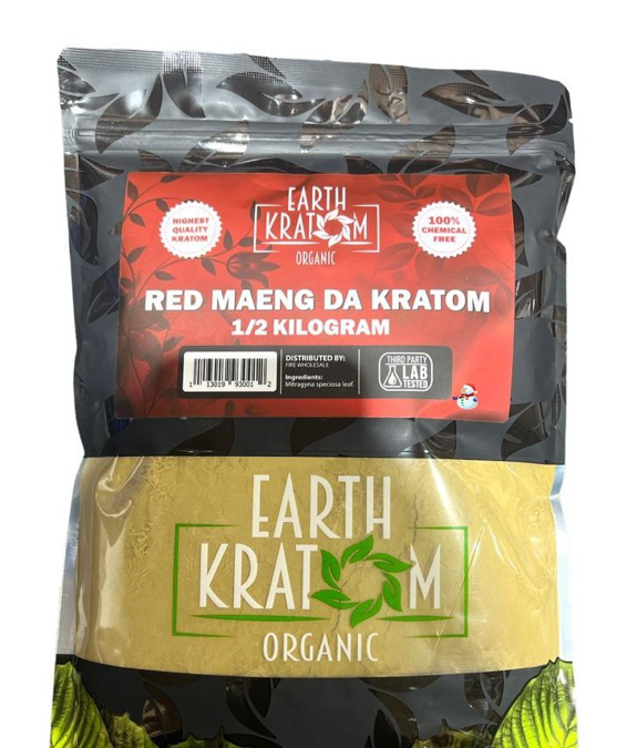 Picture of EARTH KRATOM POWDER 1/2KG - RED MAENG DA