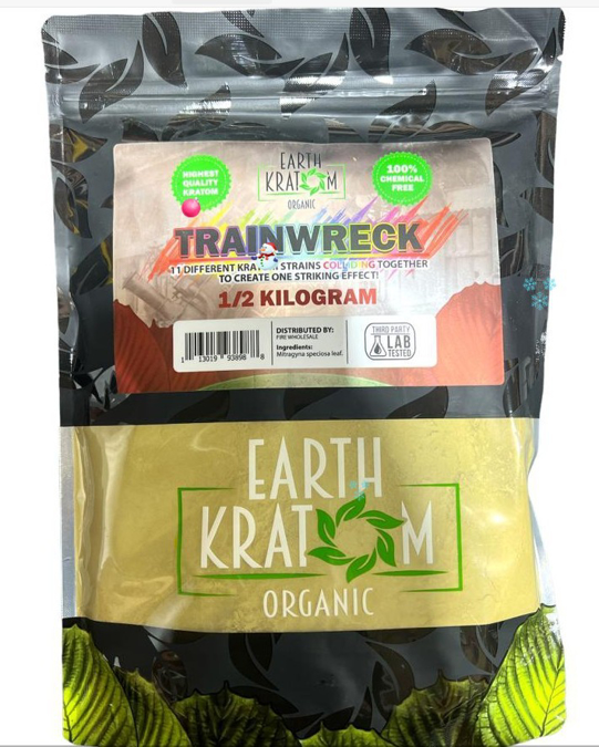 Picture of EARTH KRATOM POWDER 1/2KG - TRAINWRECK