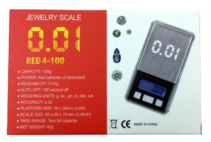 Picture of SACLE RED4-100 100GX0.01G