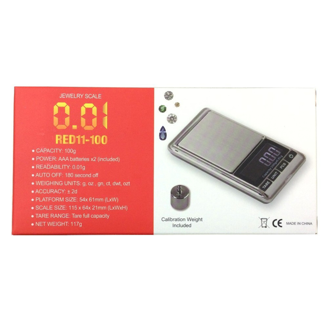 Picture of SCALE RED7-100 100GX0.01G