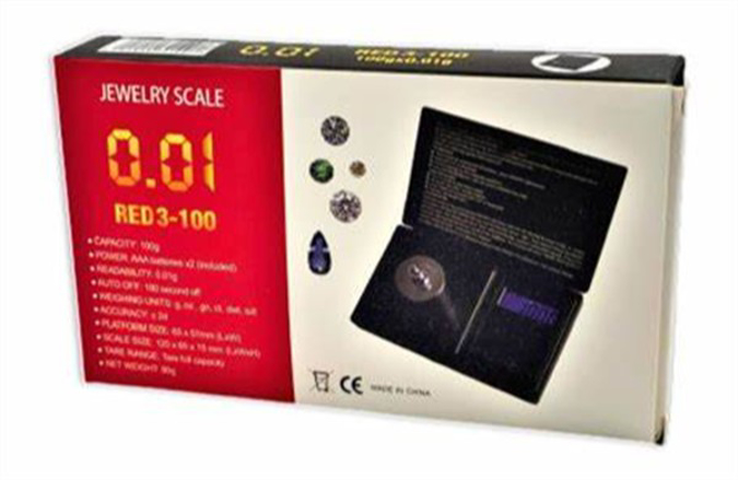 Picture of SCALE RED3-100 100GX0.01G