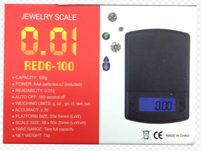 Picture of SCALE RED6-100GX0.01G
