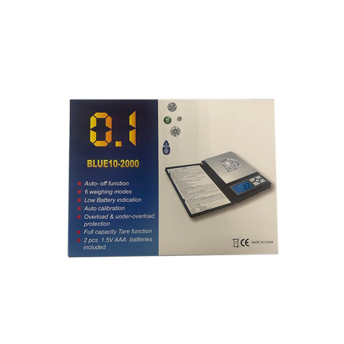 Picture of SCALE BLUE10-2000 2000GX0.1G