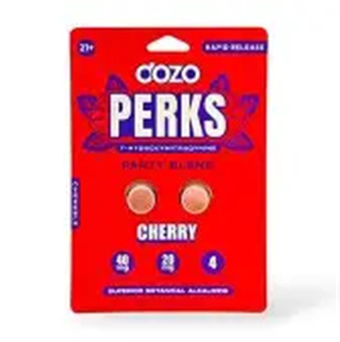 Picture of HYDROX - Dozo Perks tablets 20mg 2CT - CHERRY 