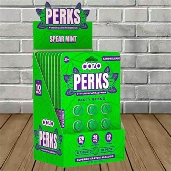 Picture of HYDROX - Dozo Perks tablets 20mg 6CT - NATURAL