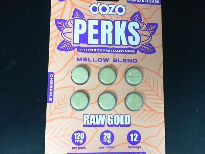 Picture of HYDROX - Dozo Perks tablets 20mg 6CT - Raw Gold
