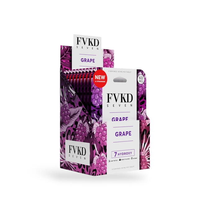Picture of HYDROX - FVKD TAB 60MG 4CT- GRAPE