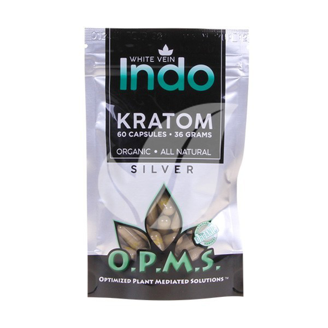Picture of O.p.m.s silver capsules 60ct 36g - White vein indo