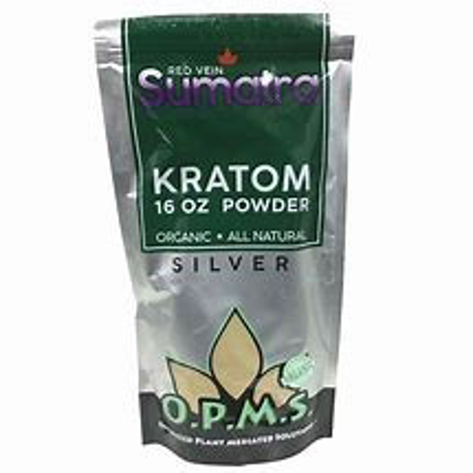Picture of O.p.m.s silver powder 16oz - Red vein sumatra
