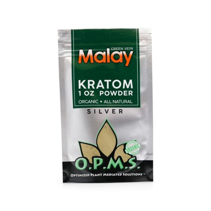 Picture of O.p.m.s silver powder 1oz - Green vein malay