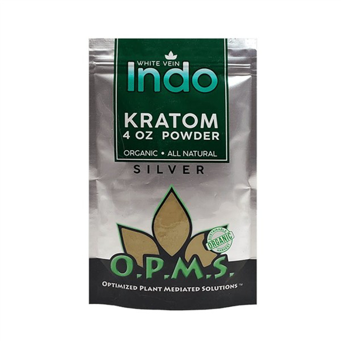 Picture of O.p.m.s silver powder 4oz - White vein indo