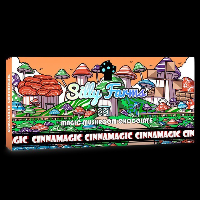 Picture of SILLY FARMS MAGIG MUSHROOM CHOCOLATE BAR 7000MG - CINNAMAGIC
