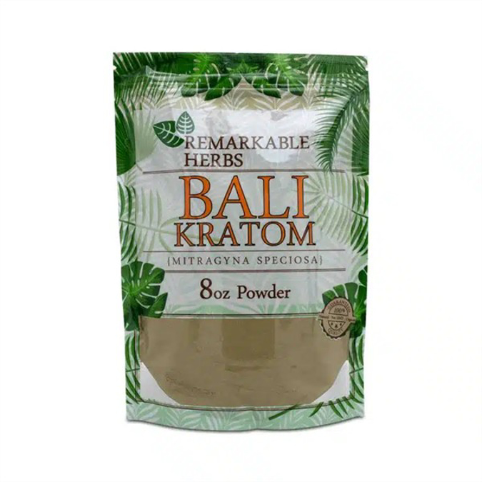 Picture of Remarkable Herbs Kratom powder 8 oz - Bali