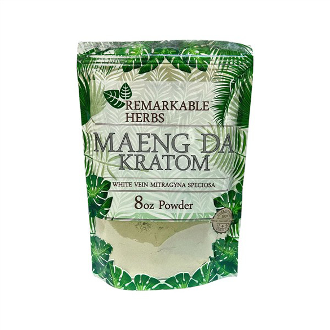 Picture of Remarkable Herbs Kratom powder 8 oz - White Vein Maeng Da