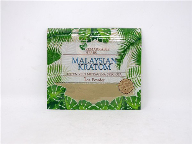 Picture of Remarkable Herbs Kratom powder 1oz - Green vein malaysian