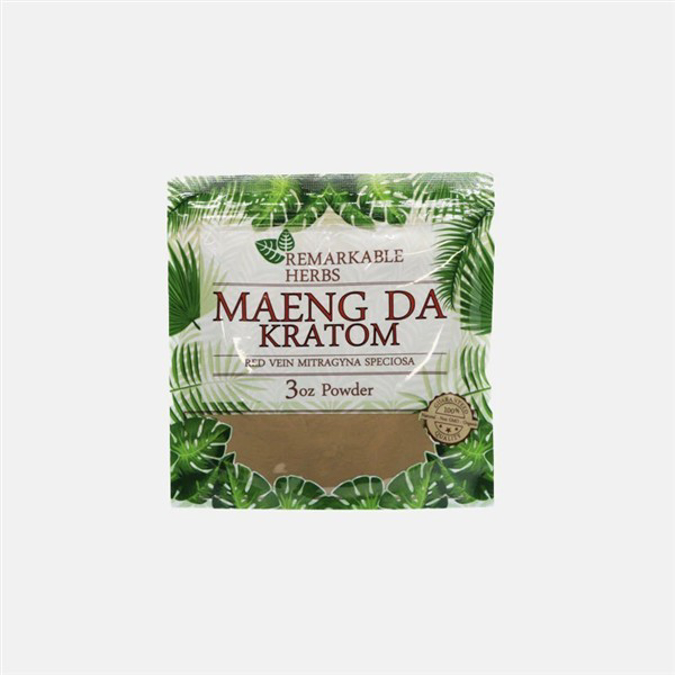 Picture of Remarkable Herbs Kratom powder 1oz - Red vein maeng da