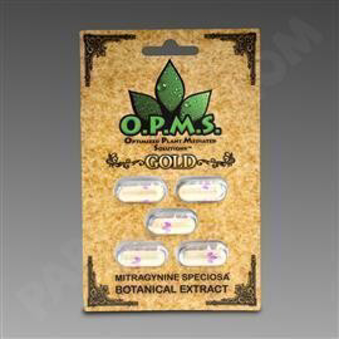 Picture of Opms tablets 5ct 10pk - Gold