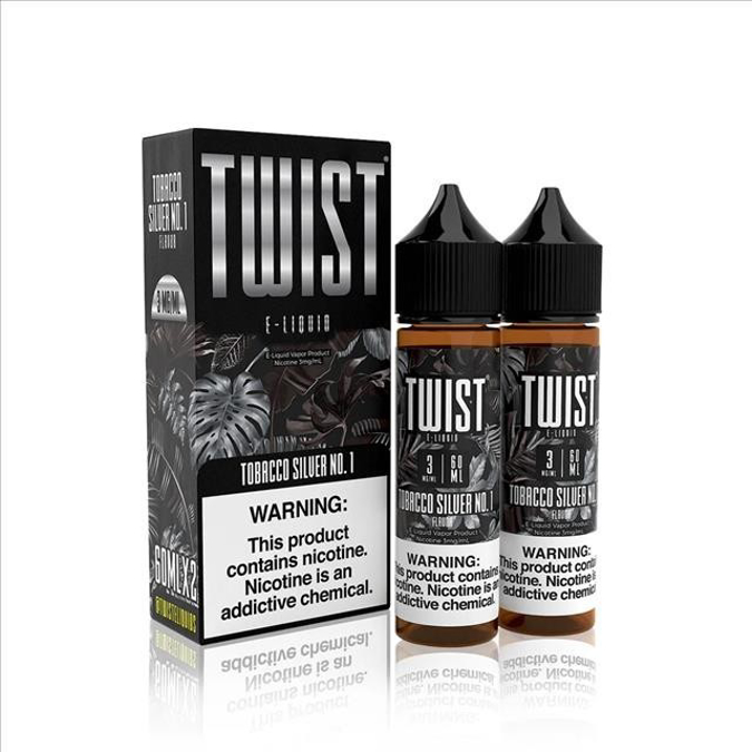 Picture of Twist E-Liquid 3mg - Tobacco Silver