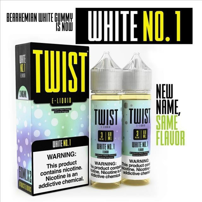 Picture of Twist E-Liquid 3mg - White Gummy