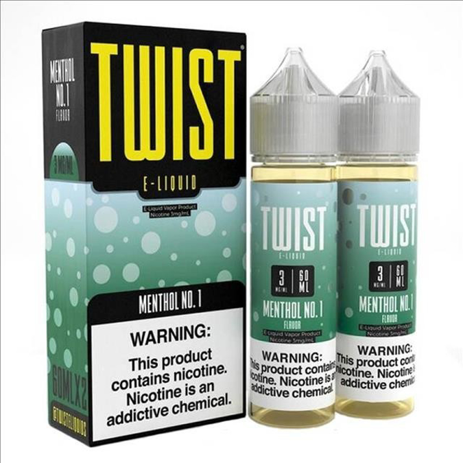 Picture of Twist E-Liquid 3mg - Menthol no.1