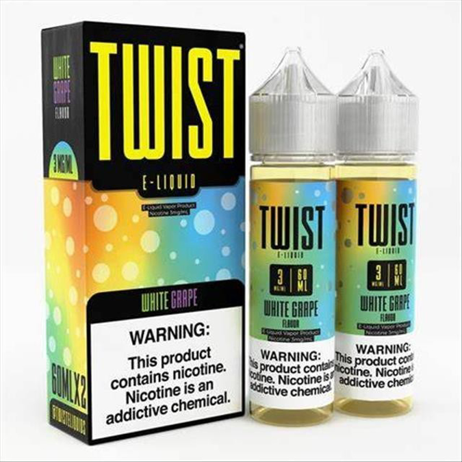 Picture of Twist E-Liquid 6mg - White Grape
